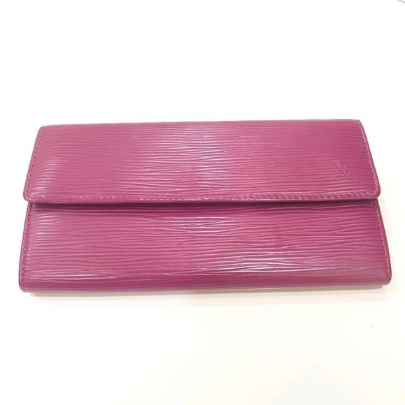 LOUIS VUITTON M60317 Portefeuille Sarah Long Wallet EpiWallet Long Wallet - Picture 1 of 11